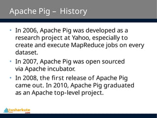 Comprehensive Guide to Apache Pig for Big Data Processing and Analysis ...