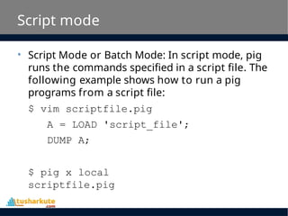 Comprehensive Guide to Apache Pig for Big Data Processing and Analysis ...