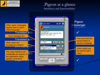 Send Message Using Piegon .Pigeon Project | PPT
