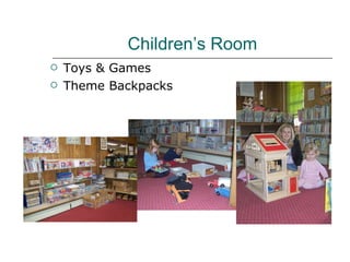 Children’s Room Toys & Games Theme Backpacks 