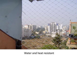 Water and heat resistant
 