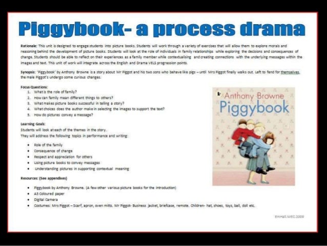Piggybook A Process Drama
