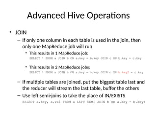 Understanding Pig and Hive in Apache Hadoop | PPTX