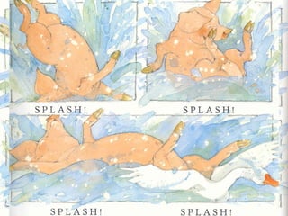 Pig in the pond