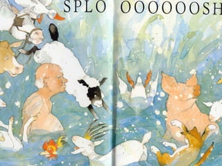 Pig in the pond