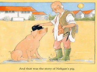 Pig in the pond