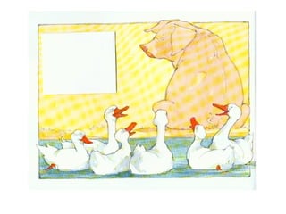 Pig in the pond
