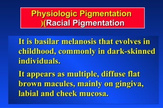 Pigmentation today | PPT