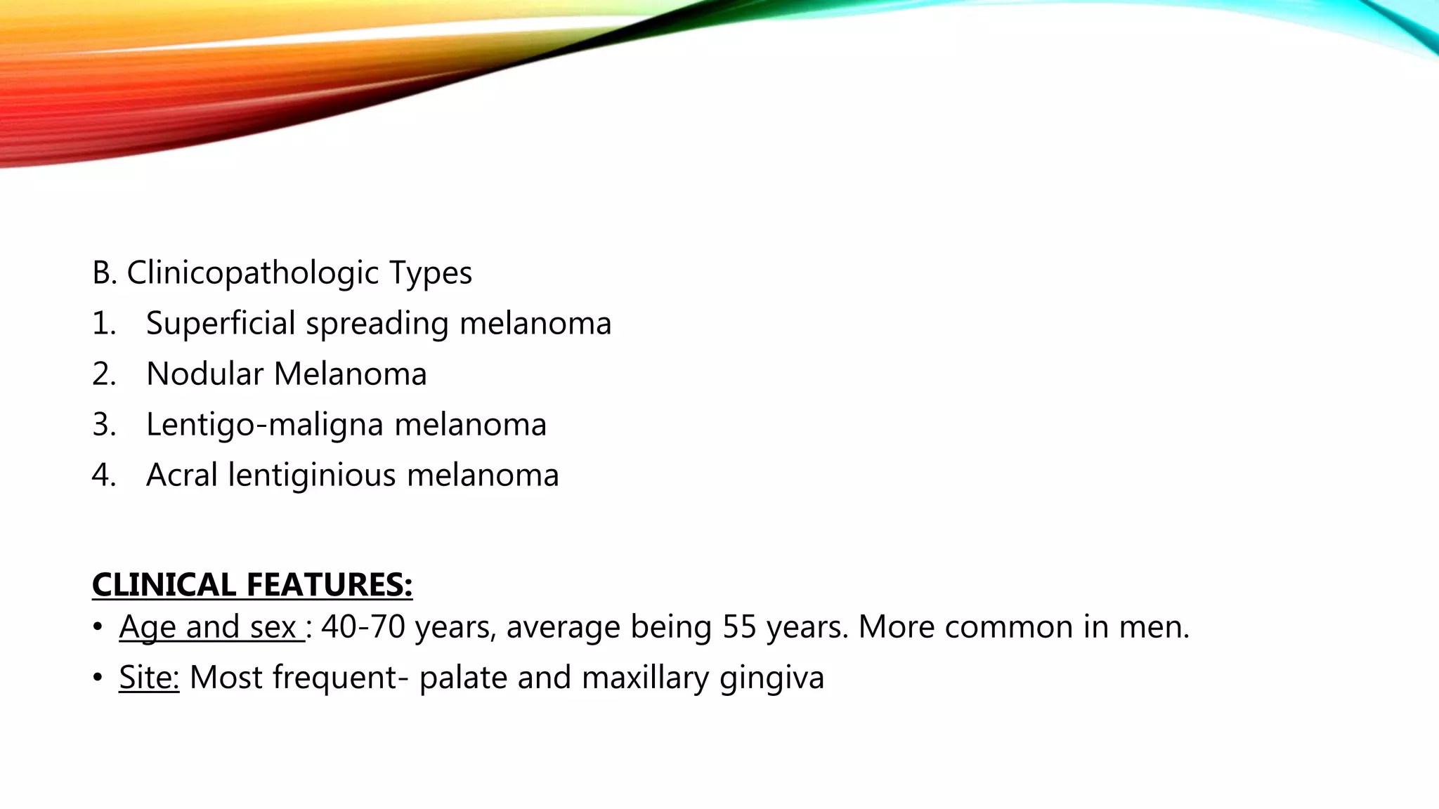 Pigmented lesions of oral cavity (Oral Medicine and Radiology) | PPTX