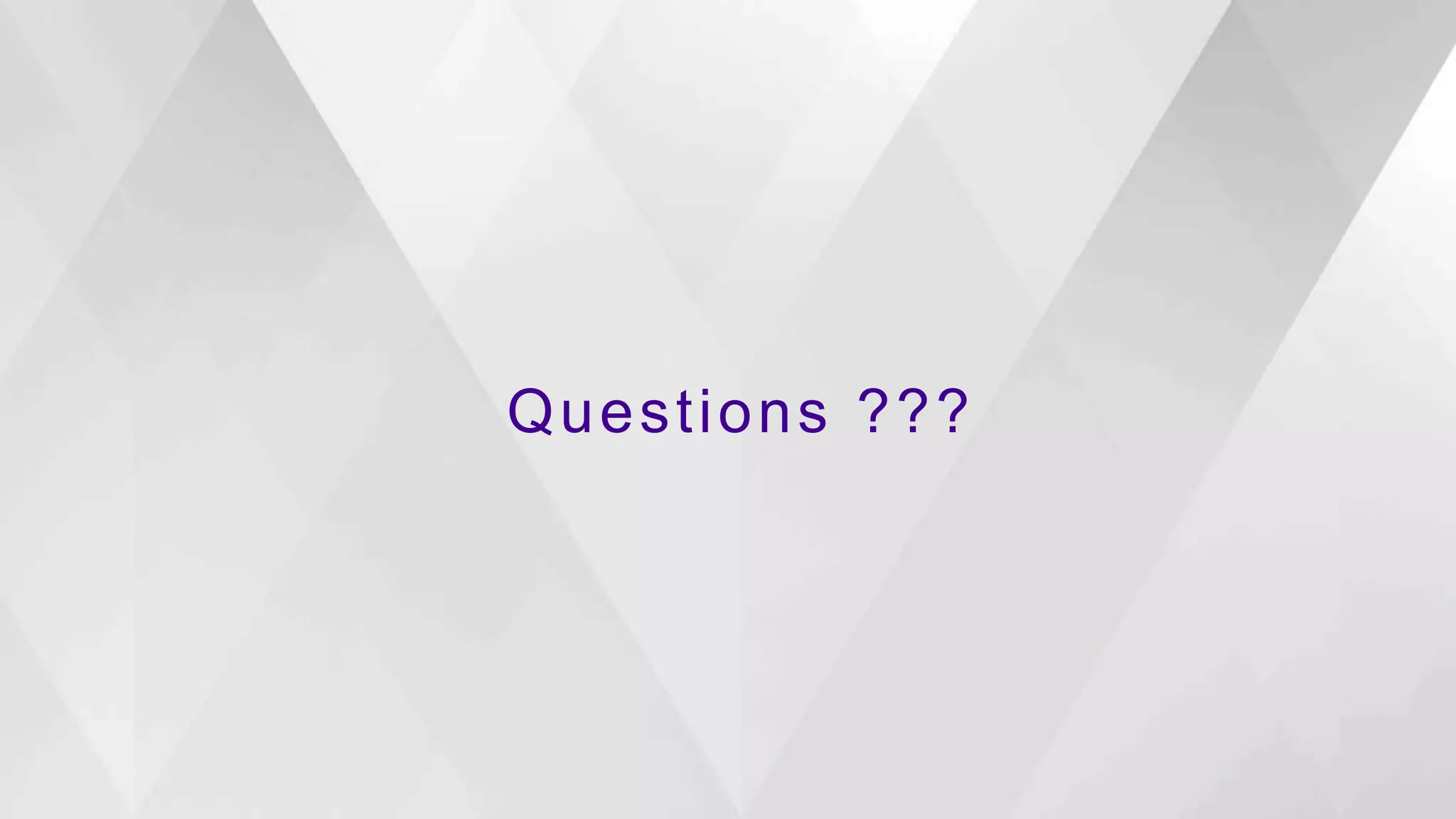 Questi ons ???

The Apache Software Foundation

 