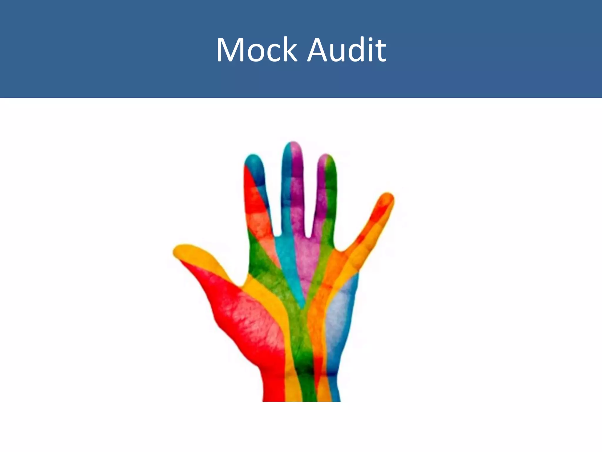 Mock Audit
 
