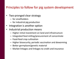 Pig system in Northeast India: An untapped opportunity for entrepreneurs