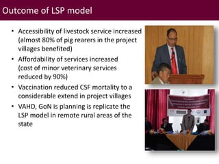 Brief overview of ILRI’s activities in Northeast India on pig system development