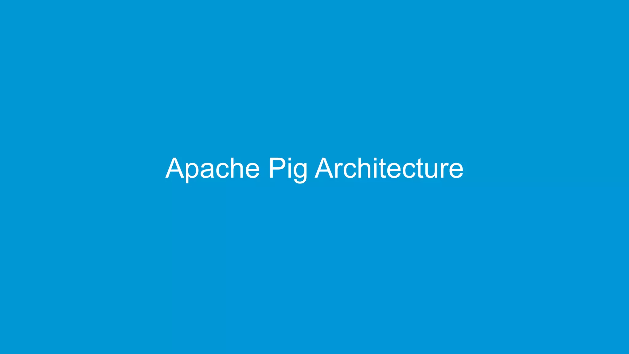 www.edureka.co/big-data-and-hadoopEDUREKA HADOOP CERTIFICATION TRAINING Apache Pig Architecture 