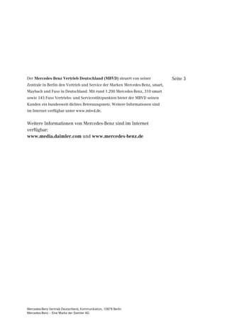 Der 0HUFHGHV%HQ] 9HUWULHE 'HXWVFKODQG 0%9' 