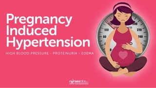 PREGNANCY INDUCED
HYPERTENSION
 