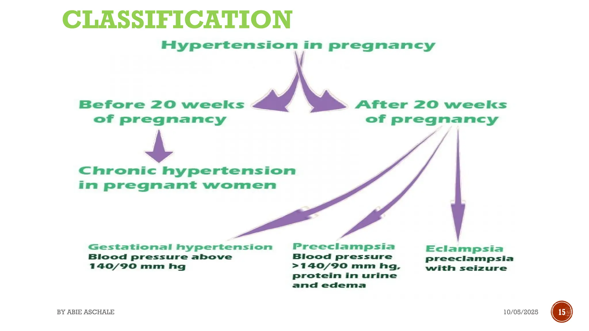 10/05/2025
BY ABIE ASCHALE 15
CLASSIFICATION
 