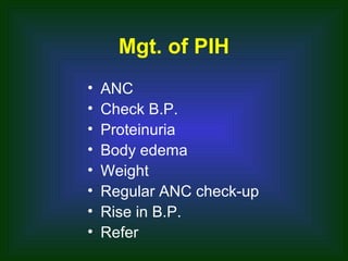Pih and eclampsia | PPT