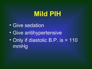 Pih Risk Pih and eclampsia | PPT