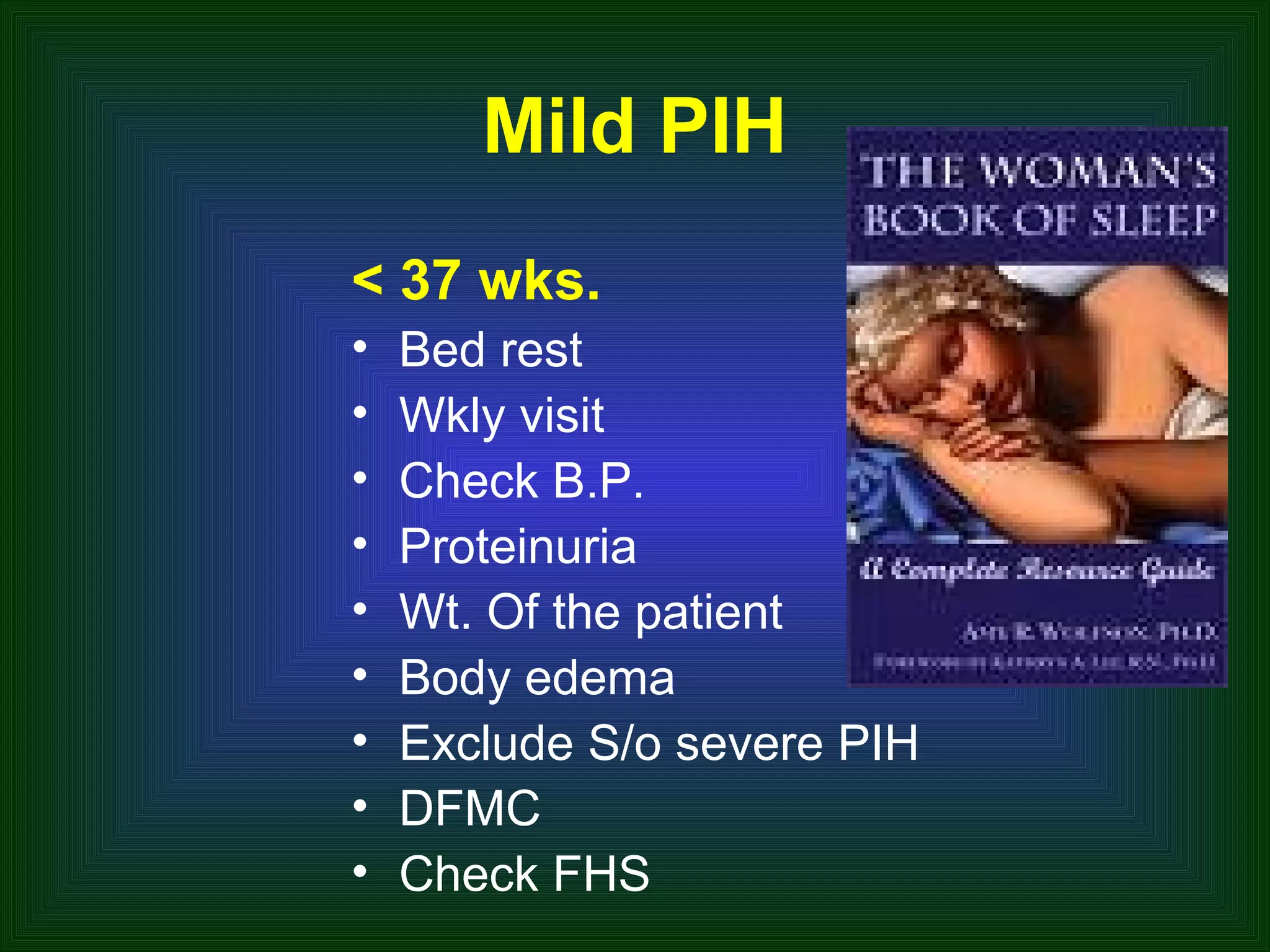 Pih and eclampsia | PPT
