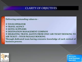 A strong feature of P I Infosoft’s technology platform is the intelligent integration of B2B and B2C models, where it counts; and a smart segregation of the two models, where necessary.