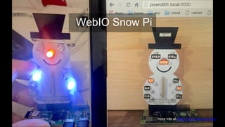 WebIO Snow Pi
more info at https://git.io/webiosnowpi
 