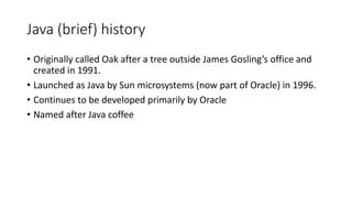 Pi j1.1 what-is-java | PPT