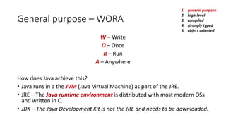 Pi j1.1 what-is-java | PPT