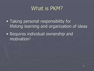 Pikas blogs for personal knowledge management (pkm) final for asist 04 ...