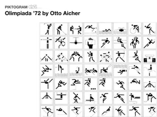 PIKTOGRAM dziś...
Olimpiada ’72 by Otto Aicher
 