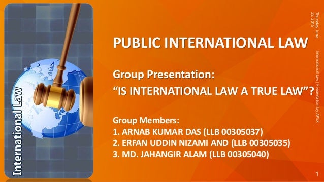 International law essays