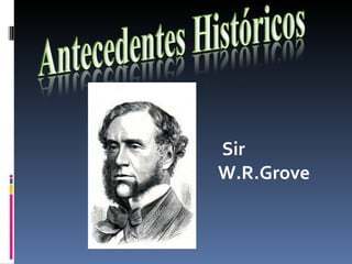 Sir W.R.Grove 