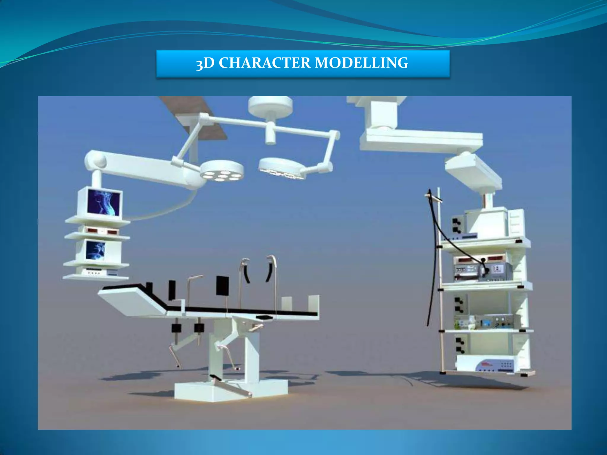 3D CHARACTER MODELLING
 