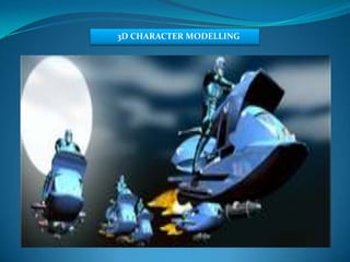 3D CHARACTER MODELLING
 