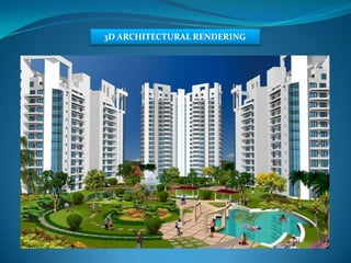 3D ARCHITECTURAL RENDERING
 