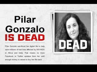 Pilar Gonzalo is dead