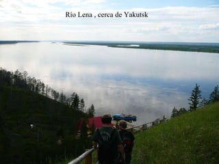 Río Lena , cerca de Yakutsk 