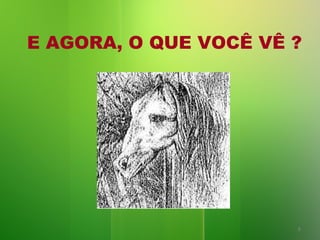 E AGORA, O QUE VOCÊ VÊ ?

8

 