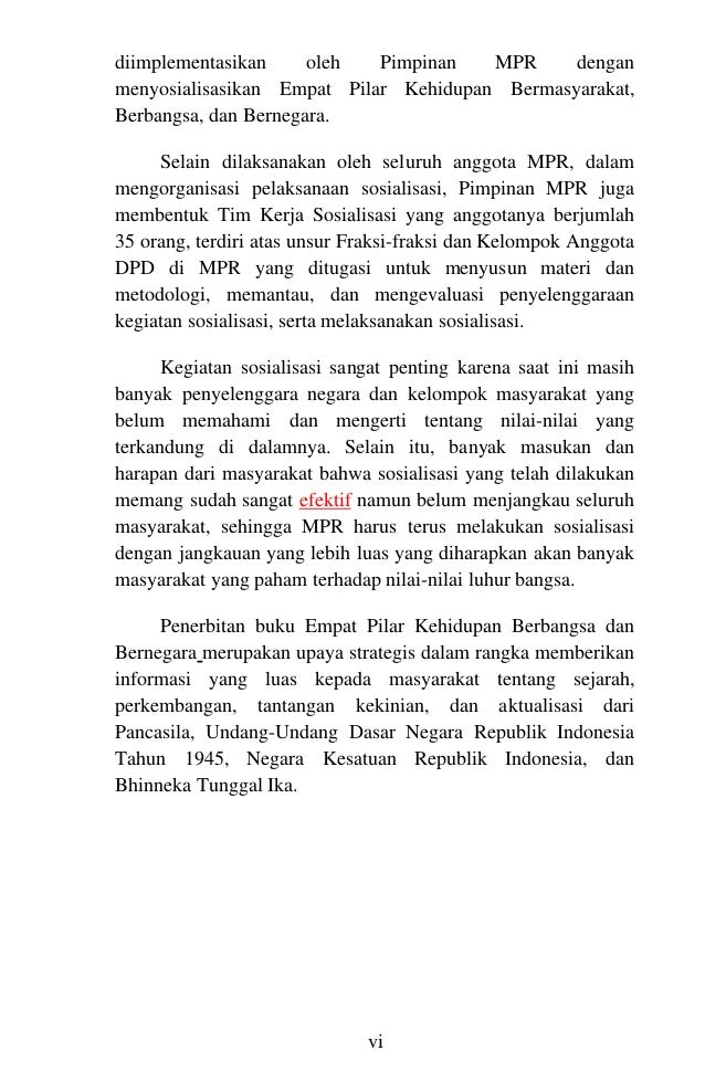 Empat Pilar Kehidupan Berbangsa Dan Bernegara