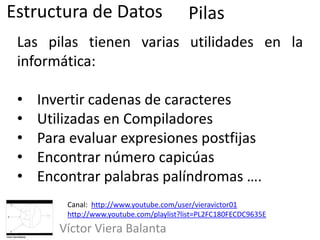 Pilas en Java | PPTX