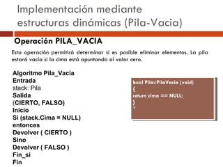 Pilas En C++ | PPT