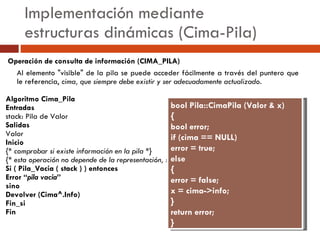 Pilas En C++ | PPT