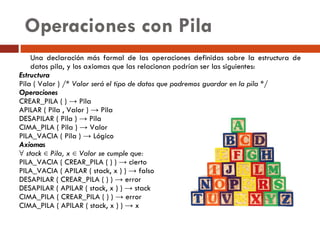 Pilas En C++ | PPT