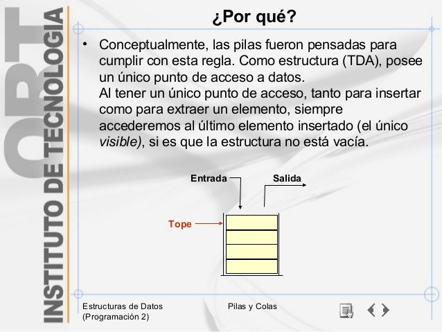 Pilas y colas