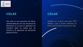 Fundamentos y Aplicaciones de las Colas en Programación | PPTX