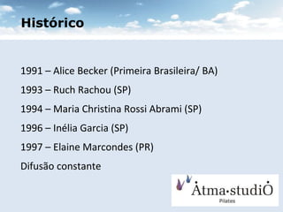 1991 – Alice Becker (Primeira Brasileira/ BA) ‏ 1993 – Ruch Rachou (SP) ‏ 1994 – Maria Christina Rossi Abrami (SP) ‏ 1996 – Inélia Garcia (SP) 1997 – Elaine Marcondes (PR) ‏ Difusão constante Histórico 