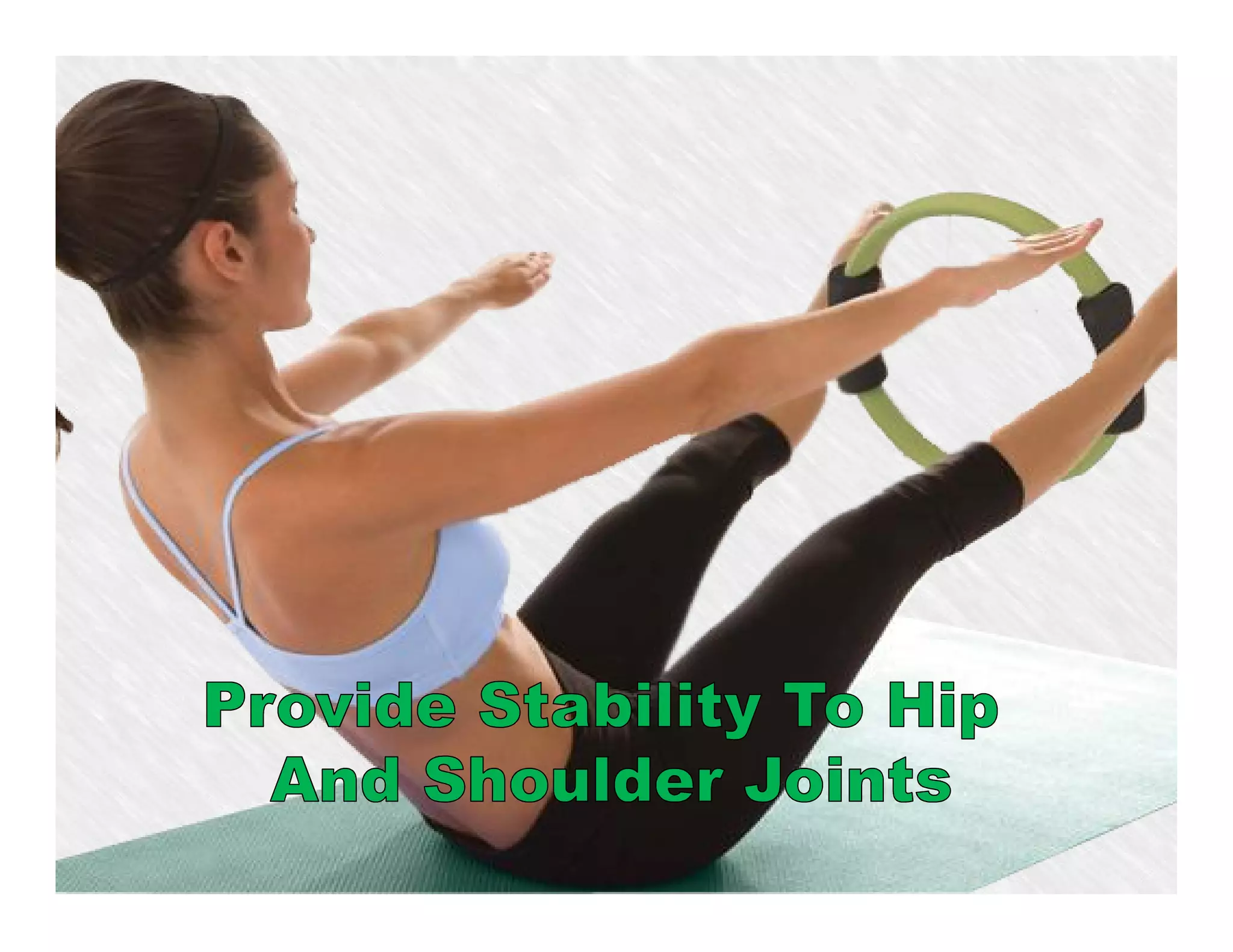 Pilates ring exercise PDF