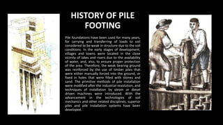 Pile footing | PDF