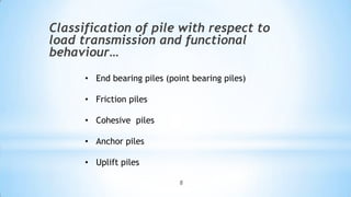 Pile Foundation | PDF