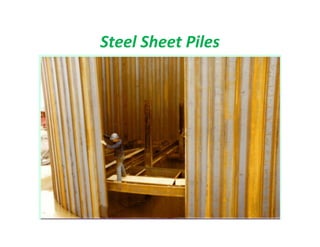 Steel Sheet Piles
 